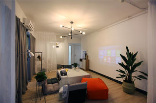 48平小户型公寓客厅装修效果图