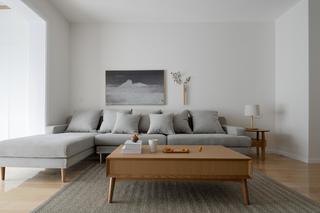 日式风格两居沙发背景墙装修效果图