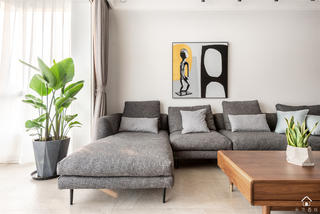 北欧风格三居装修沙发设计图
