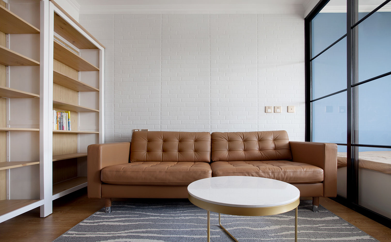 50平小户型两居装修客厅沙发设计