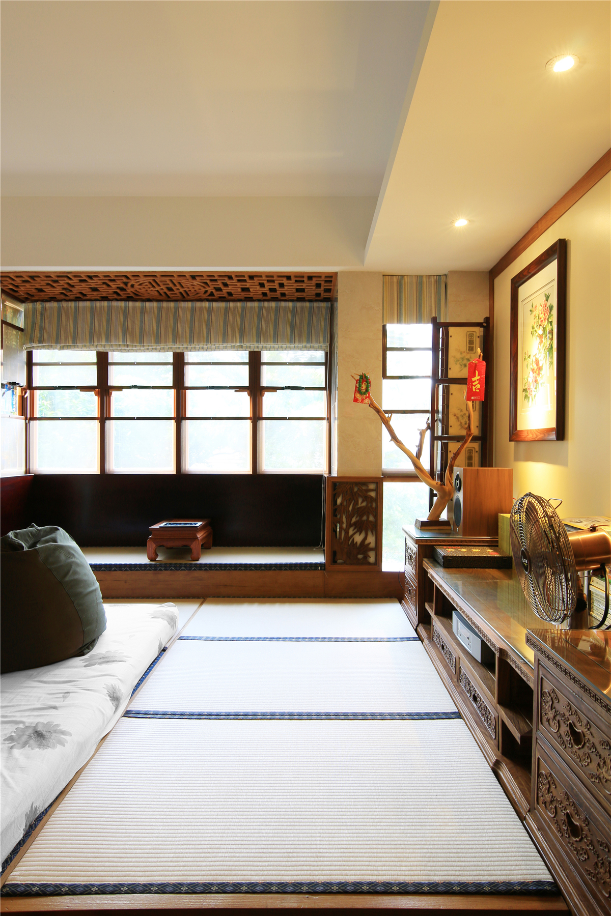 中式风格别墅休闲室装修效果图