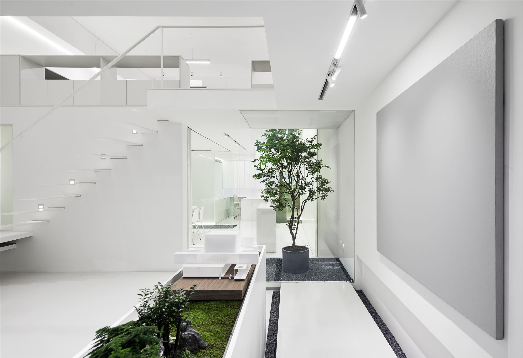 极简风办公空间设计