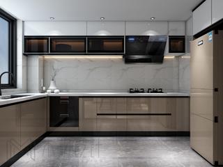 北欧现代二居室厨房装修效果图