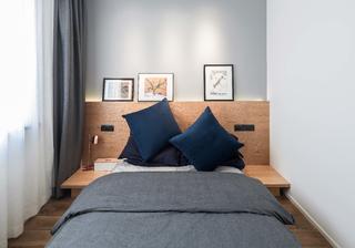 日式北欧风两居卧室装修效果图