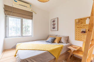 自然日式风三居卧室装修效果图