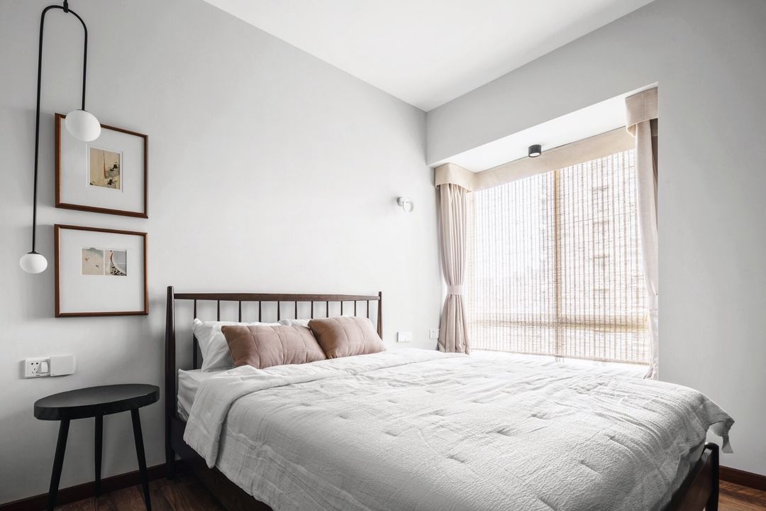 现代日式三居卧室装修效果图