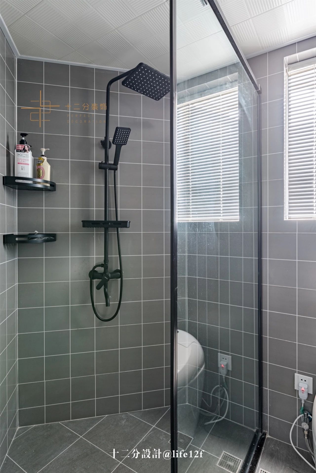 日式风格二居淋浴房装修效果图