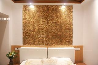86㎡东南亚风格床头背景墙装修效果图