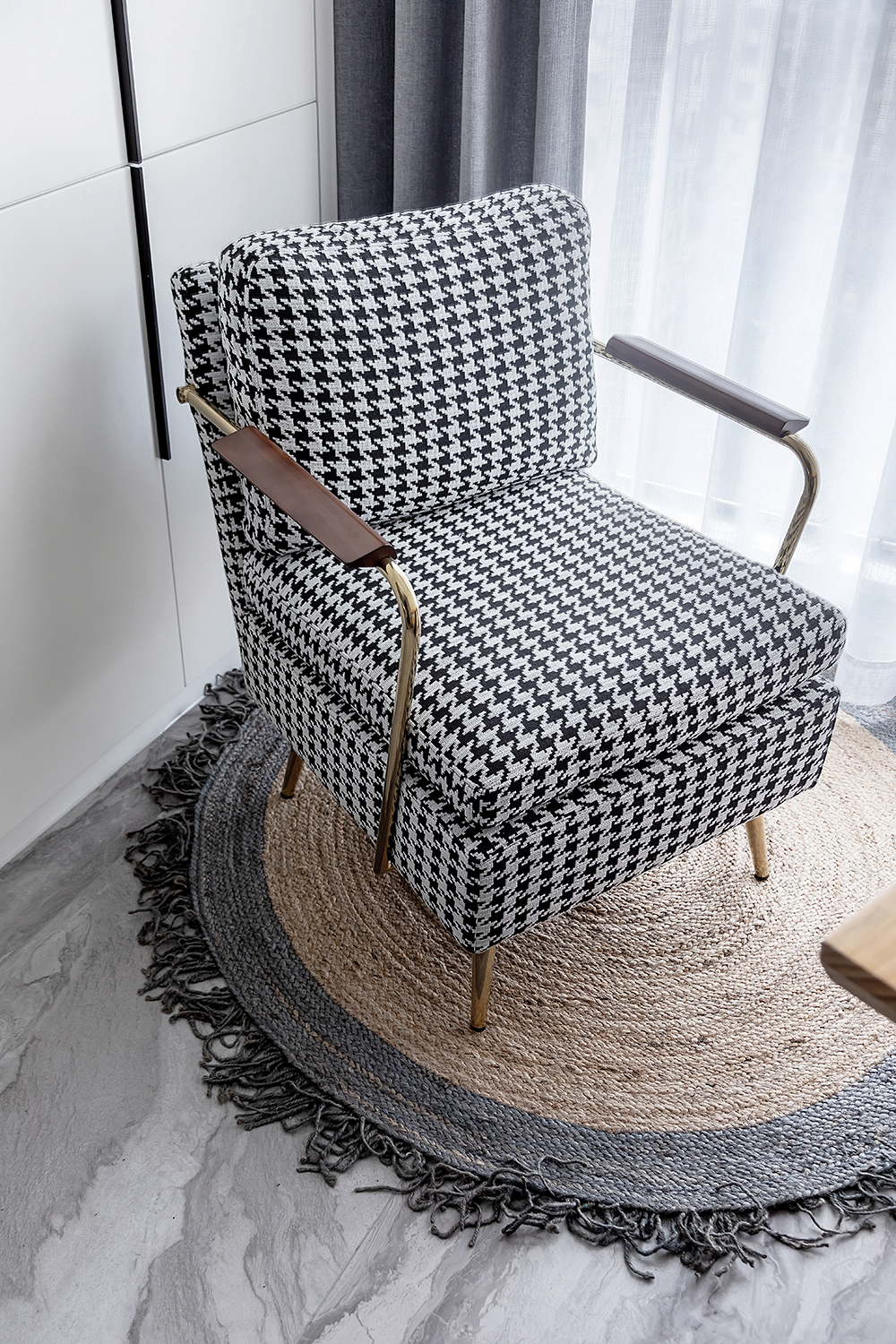 160㎡北欧现代风装修沙发椅设计