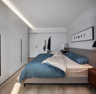 北欧风格二居卧室装修效果图