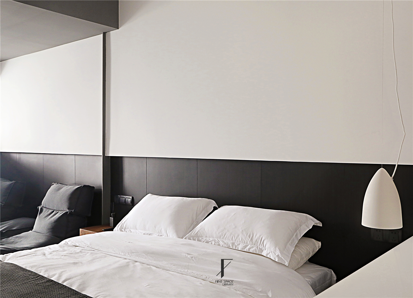 现代小户型公寓卧室装修效果图