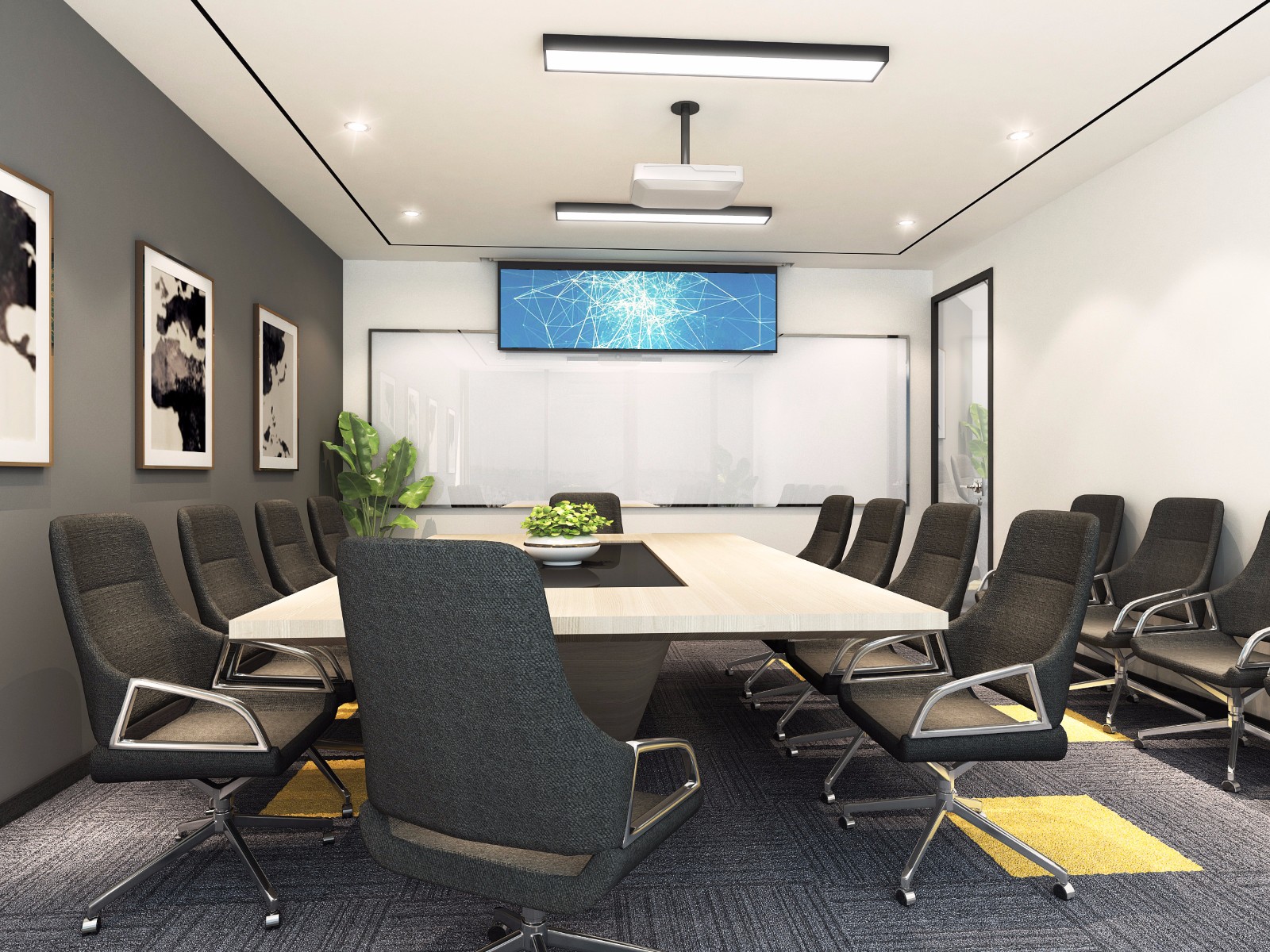 简约现代风办公室