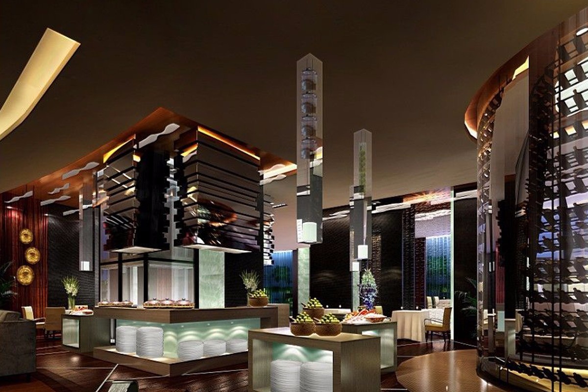 烟台五星级酒店前厅