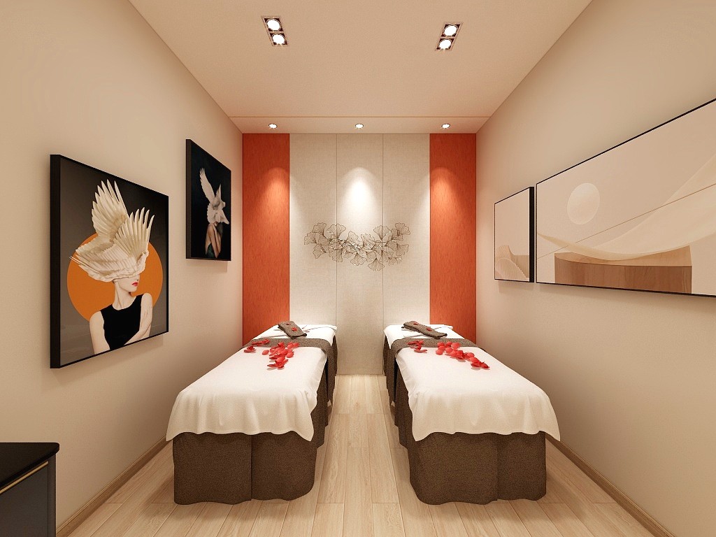 产后护理中心 现代轻奢风格 轻松舒适为主