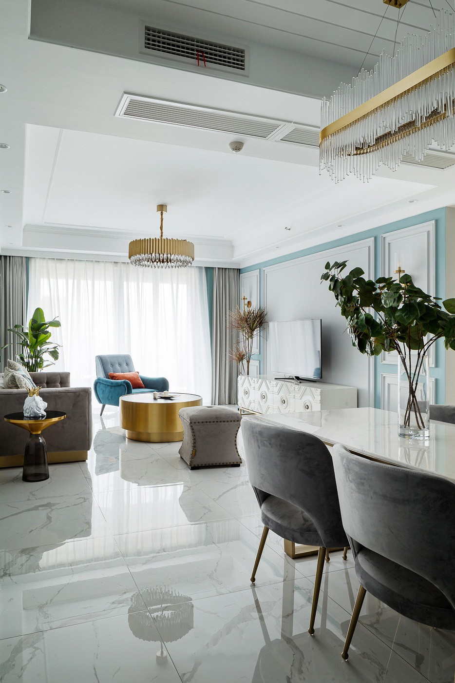 混搭轻奢,蒂芙尼蓝的浪漫