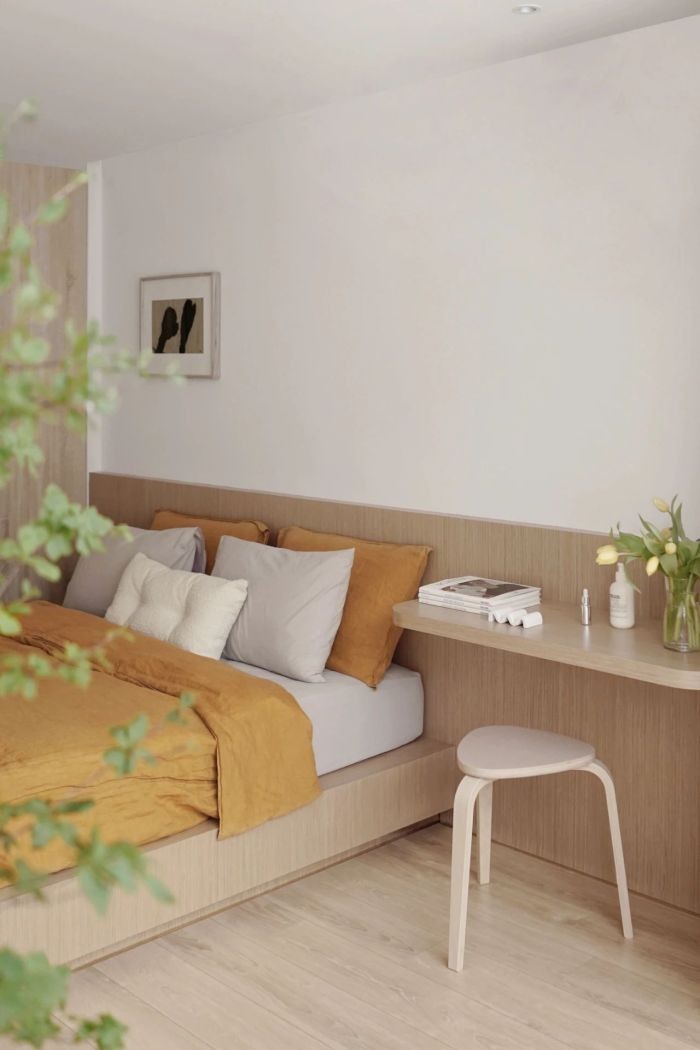 50日式两房装修效果图,极简日系风装修案例效果图-齐家网