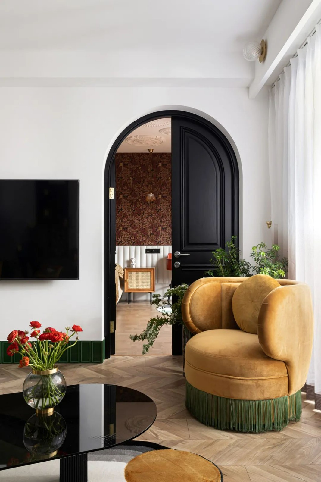 复古美经典红绿配色