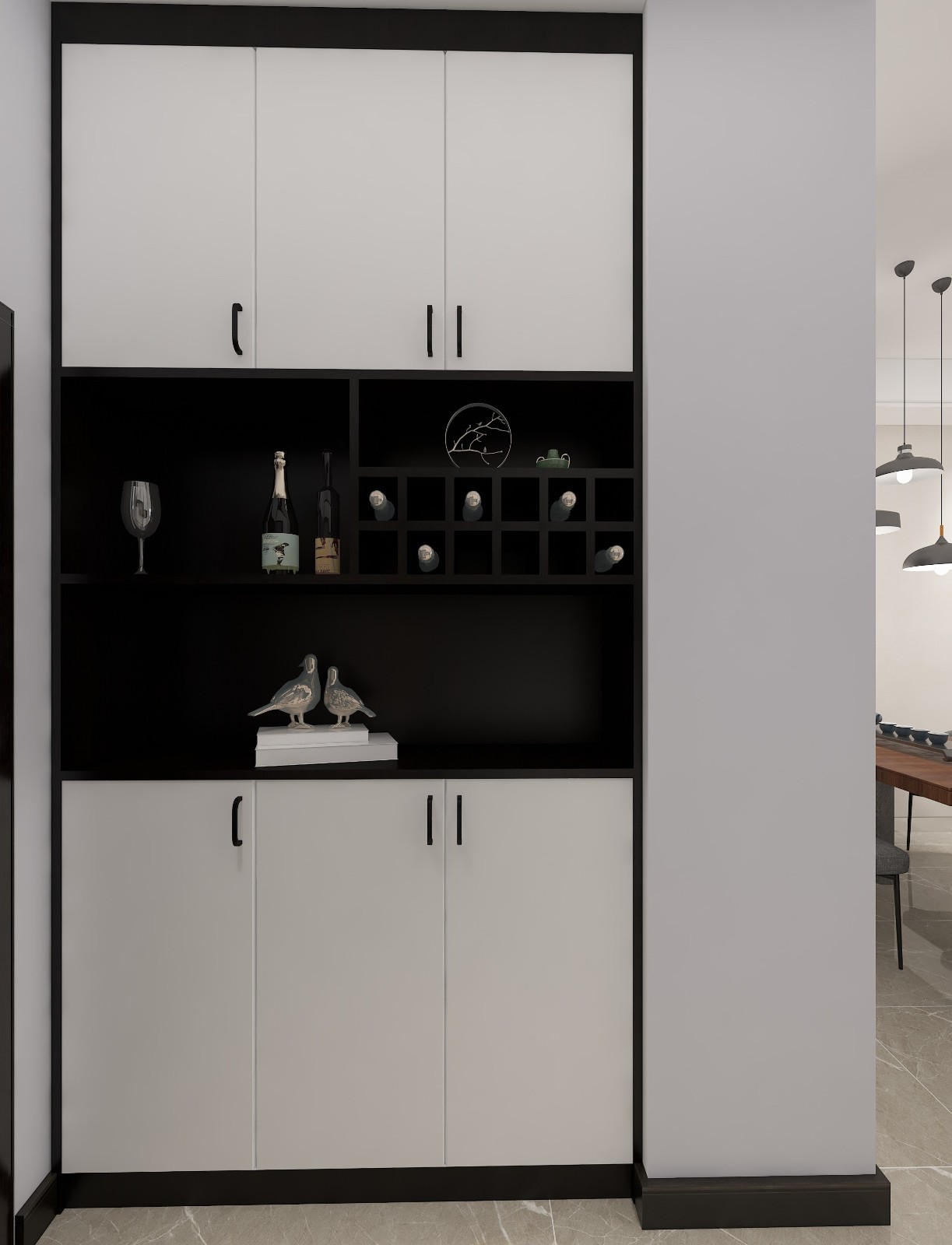 鞋柜厚度:标准的鞋柜深度是35厘米左右,最薄的鞋柜可以做到20厘米深度