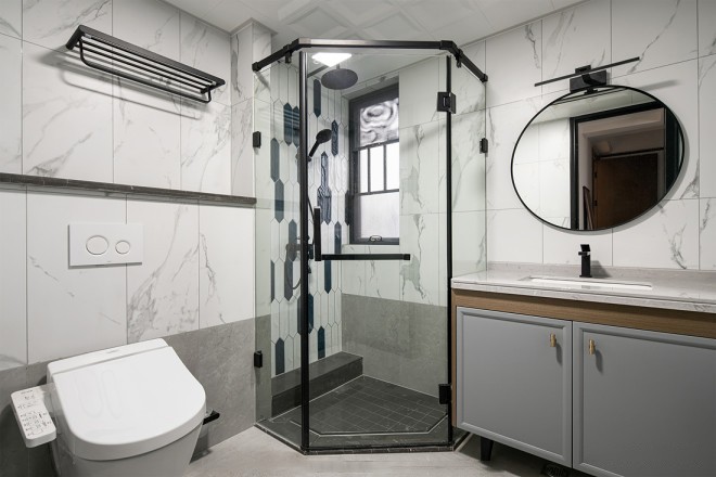 120中式三房装修效果图,适合年轻人的新中式装修案例效果图-齐家网