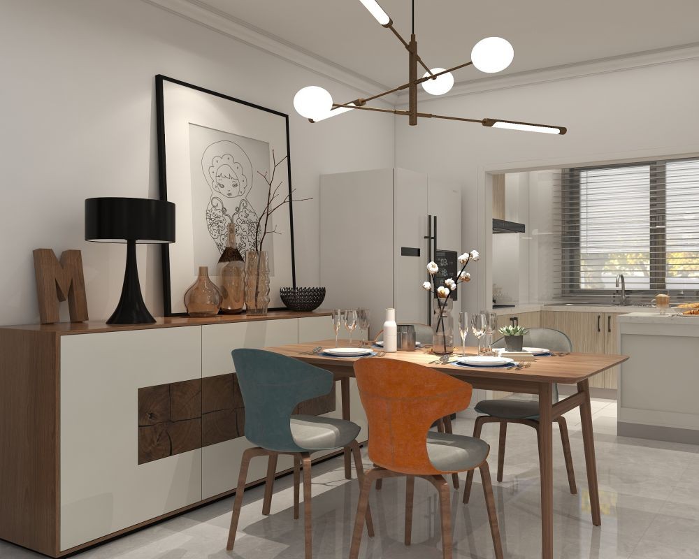 现代简约两室两厅设计