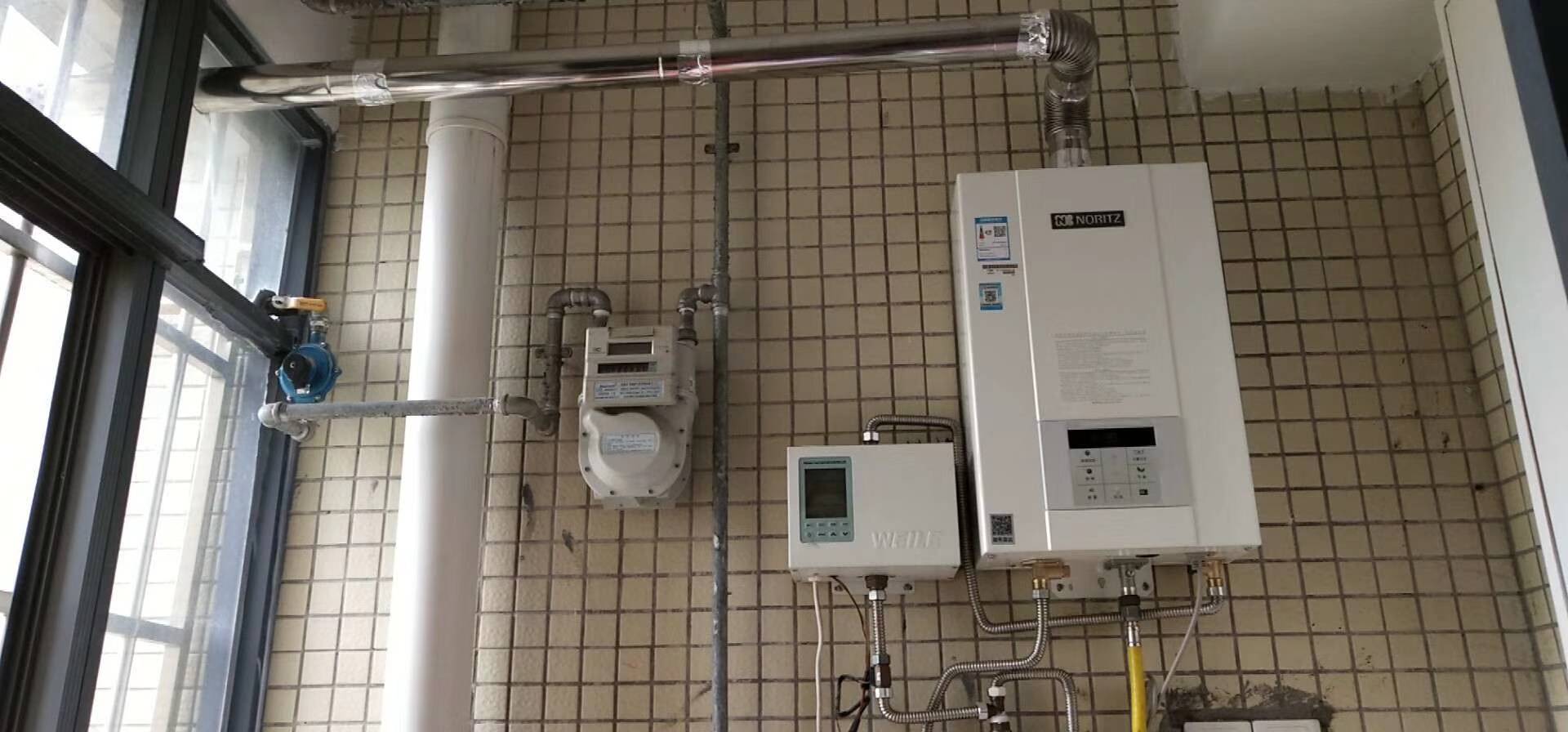 能率燃气热水器部分安装图