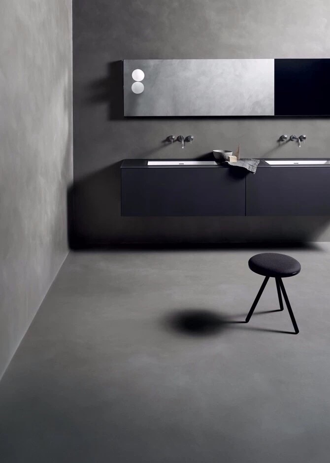 灰色系浴室空间装修设计案例欣赏