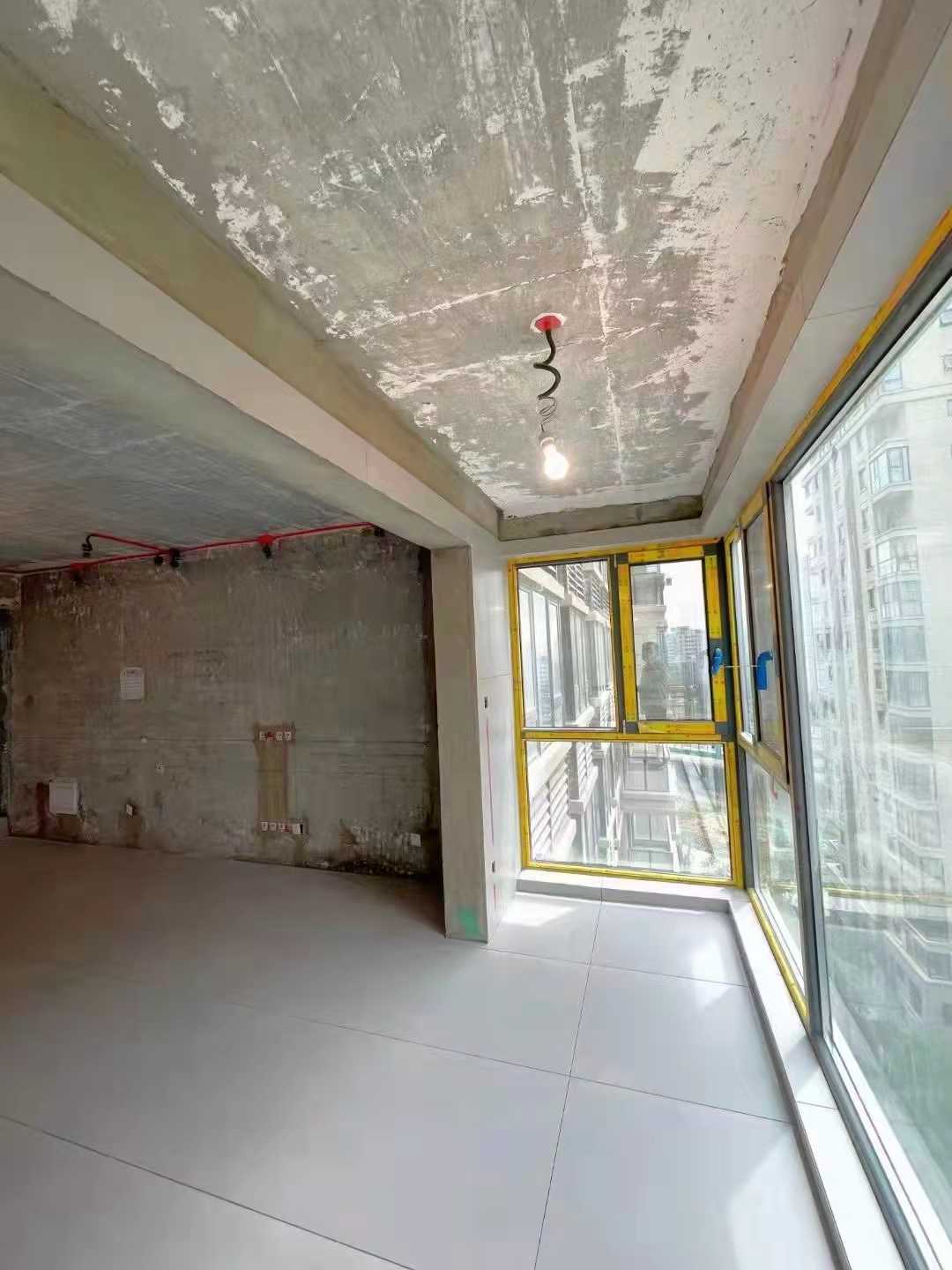 天津鹤立装修施工现场业主拍的照片